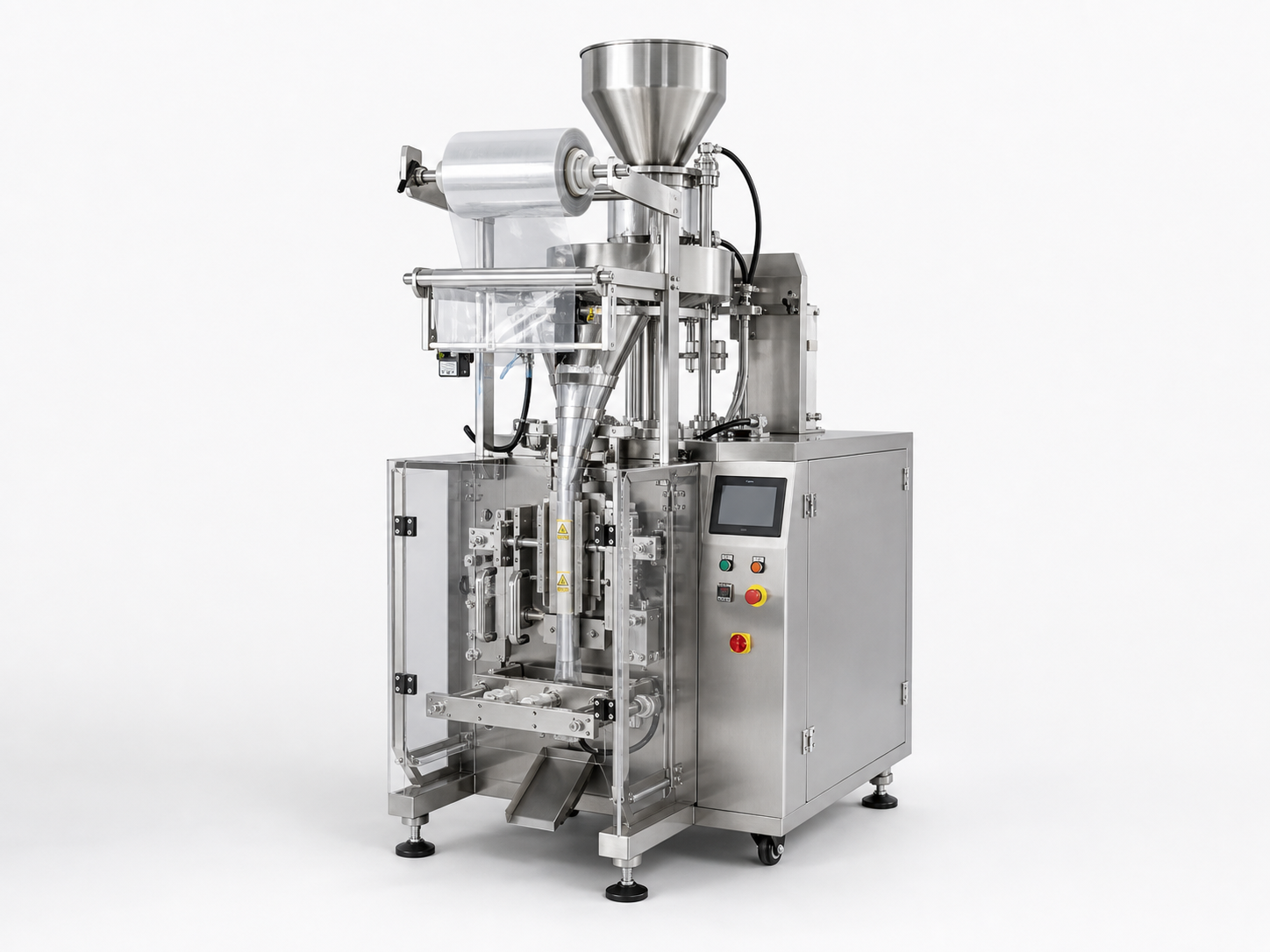 VFFS automatic food packaging machine in factory production